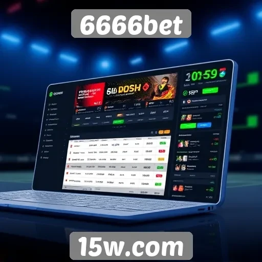 Interface e experiência do usuário no 6666bet